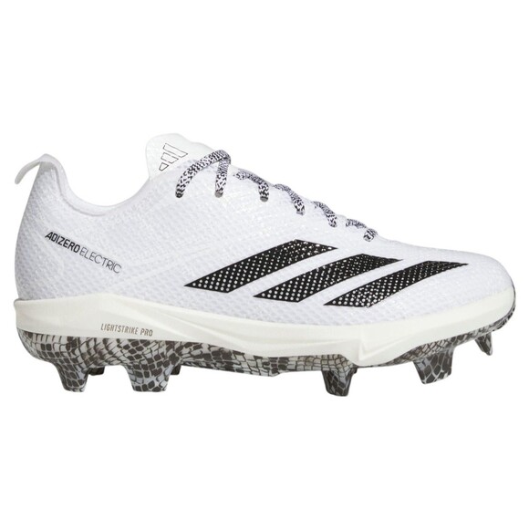 Size 14 Adidas Adizero Electric 2.0 TPU Exotic Speed Pack White Black Men JR7817 main image 8